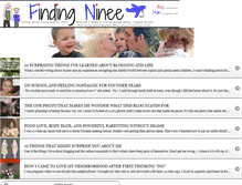 Tablet Screenshot of findingninee.com